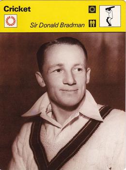 1977-80 Sportscaster Series 3 (UK) #03-16 Sir Donald Bradman Front