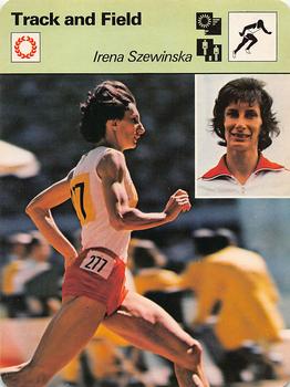 1977-80 Sportscaster Series 3 (UK) #03-22 Irena Szewinska Front