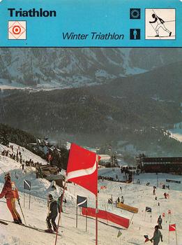 1977-80 Sportscaster Series 5 (UK) #05-01 Winter Triathlon Front