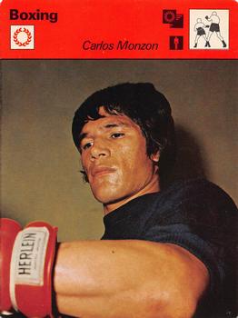 1977-80 Sportscaster Series 5 (UK) #05-08 Carlos Monzon Front