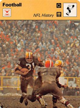 1977-80 Sportscaster Series 32 (UK) #32-04 NFL History Front