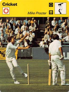 1977-80 Sportscaster Series 32 (UK) #32-06 Mike Procter Front