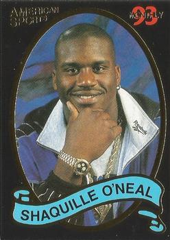 1993 American Sports Monthly (unlicensed) - Shaquille O'Neal Promos #1 Shaquille O'Neal Front