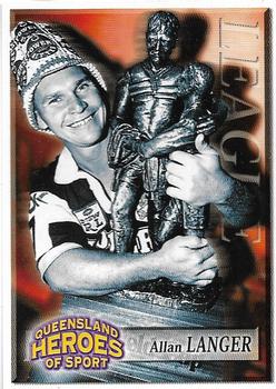 2002 Courier Mail Sunday Mail Queensland Heroes of Sport #2 Allan Langer Front