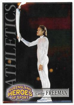 2002 Courier Mail Sunday Mail Queensland Heroes of Sport #17 Cathy Freeman Front