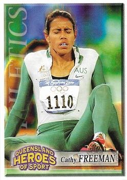 2002 Courier Mail Sunday Mail Queensland Heroes of Sport #19 Cathy Freeman Front