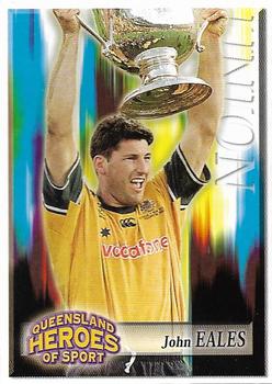 2002 Courier Mail Sunday Mail Queensland Heroes of Sport #22 John Eales Front