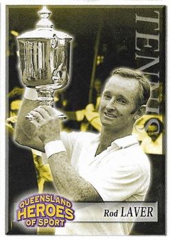 2002 Courier Mail Sunday Mail Queensland Heroes of Sport #26 Rod Laver Front