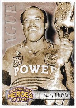 2002 Courier Mail Sunday Mail Queensland Heroes of Sport #37 Wally Lewis Front