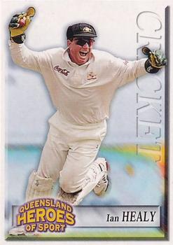 2002 Courier Mail Sunday Mail Queensland Heroes of Sport #55 Ian Healy Front
