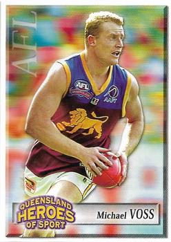 2002 Courier Mail Sunday Mail Queensland Heroes of Sport #69 Michael Voss Front