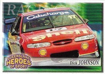 2002 Courier Mail Sunday Mail Queensland Heroes of Sport #76 Dick Johnson Front