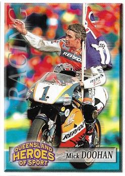 2002 Courier Mail Sunday Mail Queensland Heroes of Sport #82 Mick Doohan Front