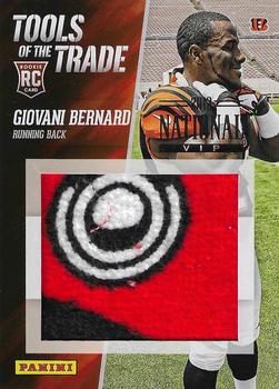 2013 Panini National Sports Collectors Convention - Tools of the Trade Towels Lava Flow VIP #7 Giovani Bernard Front