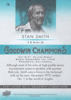 2021 Upper Deck Goodwin Champions - Turquoise #16 Stan Smith Back