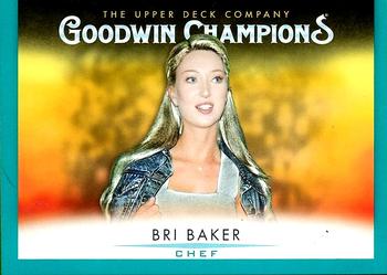 2021 Upper Deck Goodwin Champions - Turquoise #66 Bri Baker Front