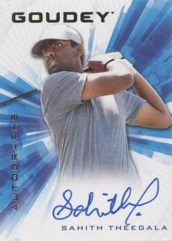 2021 Upper Deck Goodwin Champions - Goudey Autographs #GA-TH Sahith Theegala Front