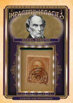 2021 Upper Deck Goodwin Champions - Impactful Legacies Stamp Relics #IL-2 Daniel Webster Front