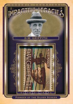 2021 Upper Deck Goodwin Champions - Impactful Legacies Stamp Relics #IL-3 D.W. Griffith Front