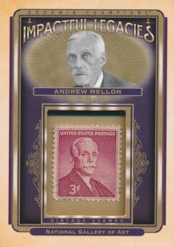 2021 Upper Deck Goodwin Champions - Impactful Legacies Stamp Relics #IL-14 Andrew Mellon Front
