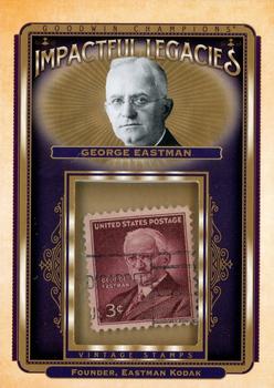 2021 Upper Deck Goodwin Champions - Impactful Legacies Stamp Relics #IL-17 George Eastman Front