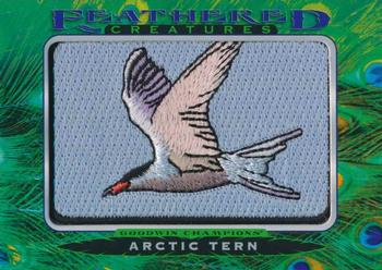 2021 Upper Deck Goodwin Champions - Feathered Creatures Manufactured Patches #FC-15 Arctic Tern Front