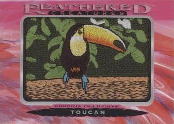 2021 Upper Deck Goodwin Champions - Feathered Creatures Manufactured Patches #FC-52 Toucan Front