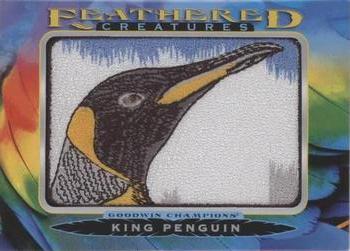 2021 Upper Deck Goodwin Champions - Feathered Creatures Manufactured Patches #FC-77 King Penguin Front