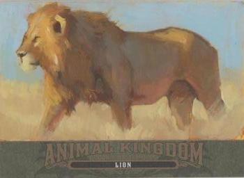 2021 Upper Deck Goodwin Champions - Animal Kingdom Masterpieces Sketch #GMAK-LI Lion Front