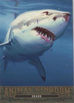 2021 Upper Deck Goodwin Champions - Animal Kingdom Masterpieces Sketch #GMAK-SA Shark Front