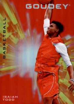 2021 Upper Deck Goodwin Champions - Goudey Platinum Red #G32 Isaiah Todd Front