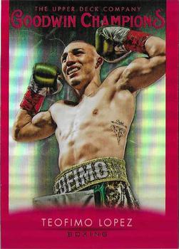 2021 Upper Deck Goodwin Champions - Platinum Red #12 Teofimo Lopez Front