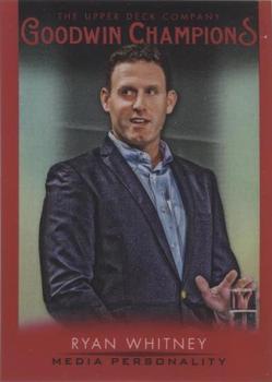 2021 Upper Deck Goodwin Champions - Platinum Red #38 Ryan Whitney Front