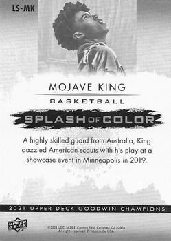 2021 Upper Deck Goodwin Champions - Splash of Color 3D Lenticulars #LS-MK Mojave King Back