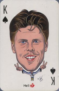 2003 Heli Finnish Sportstars Playing Cards #K♠ Saku Koivu Front