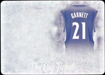 2018 Leaf In The Game Used Sports - The Nickname Hall of Fame Relics Printing Plates Magenta #NHF-21 Kevin Garnett Front