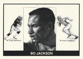 1991 America's Finest Card Company (unlicensed) #NNO Bo Jackson Front