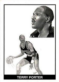 1991 America's Finest Card Company (unlicensed) #NNO Terry Porter Front