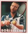 1996-97 Bravo Sport Magazine Stickers #NNO Boris Becker Front