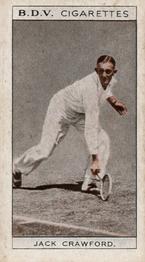 1933 B.D.V. Who's Who in Australian Sport #NNO Jack Crawford / My Andy Front