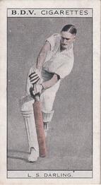 1933 B.D.V. Who's Who in Australian Sport #NNO Len Darling / Father’s Footsteps Front