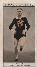1933 B.D.V. Who's Who in Australian Sport #NNO Jack Fitt / Michael Ryan Front