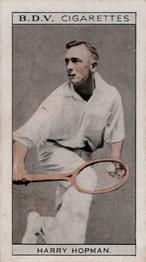1933 B.D.V. Who's Who in Australian Sport #NNO Haydn Bunton / Harry Hopman Back