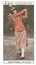 1933 B.D.V. Who's Who in Australian Sport #NNO Syd Coventry / Mona McLeod Back