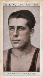1933 B.D.V. Who's Who in Australian Sport #NNO Haydn Bunton / Godfrey Vockler Back