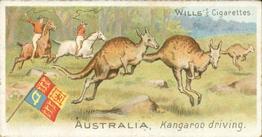 1901 Wills's Sports of All Nations #2 Kangaroo Driving Front