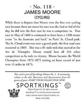 2022 Sportkings Volume 3 - Mini #118 James Moore Back