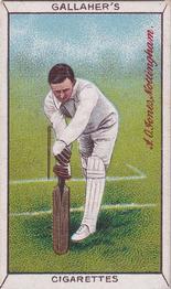 1912 Gallaher Sports Series #74 Arthur Jones Front