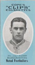 1910 Cope Brothers Noted Footballers #434 Fred Fayers Front