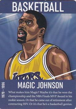 2020 Bubblegum Stuff Greatest Of All Time Game #NNO Magic Johnson Front